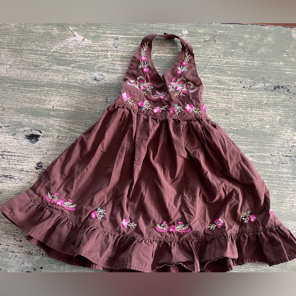 Girls Blueberi boulevard halter top dress
